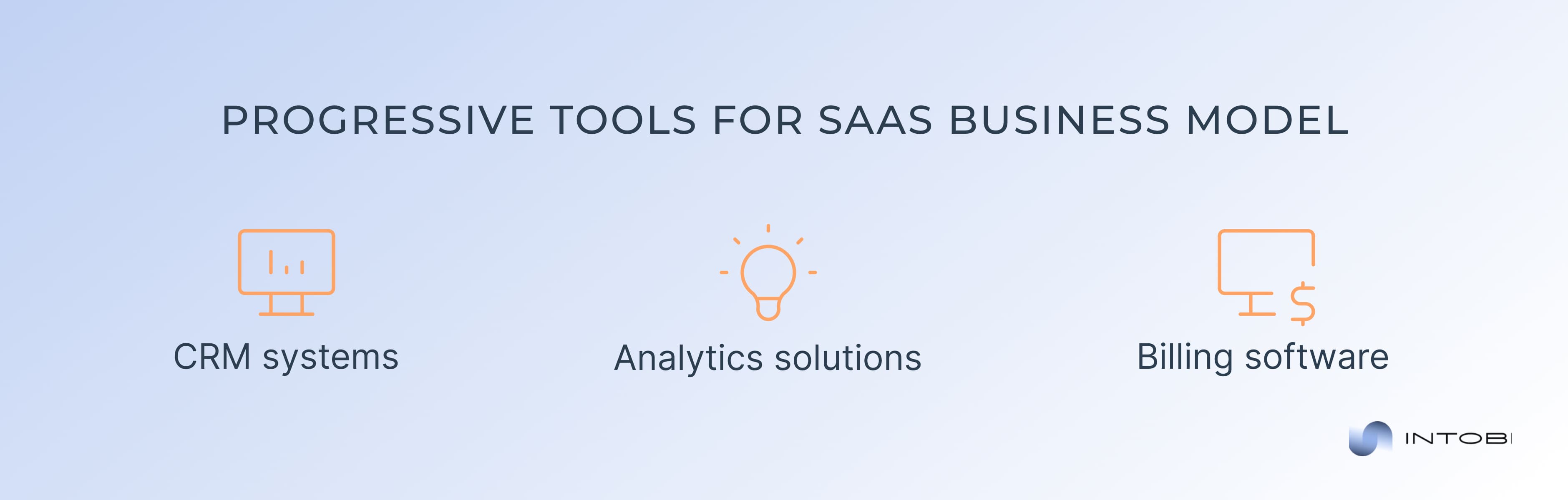Examples of tools for SaaS business model